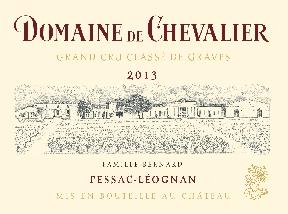 DOMAINE DE CHEVALIER 2013 (From Bordeaux)