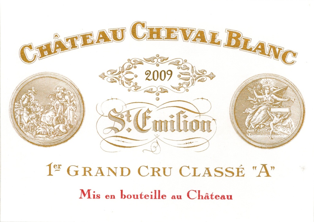 CHEVAL BLANC 2009 (from Bordeaux)
