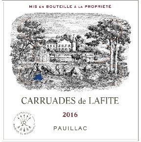 CARRUADES DE LAFITE 2016 (From Bordeaux)