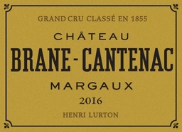 BRANE CANTENAC 2016 (From Bordeaux)