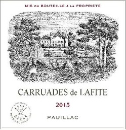 CARRUADES DE LAFITE 2015 (From Bordeaux)