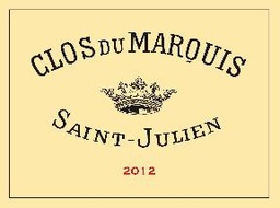 CLOS DU MARQUIS 2012 (From Bordeaux)