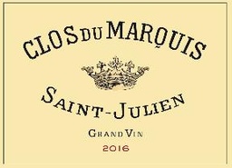 CLOS DU MARQUIS 2016 (From Bordeaux)