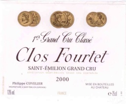 CLOS FOURTET 2000 (From Bordeaux)