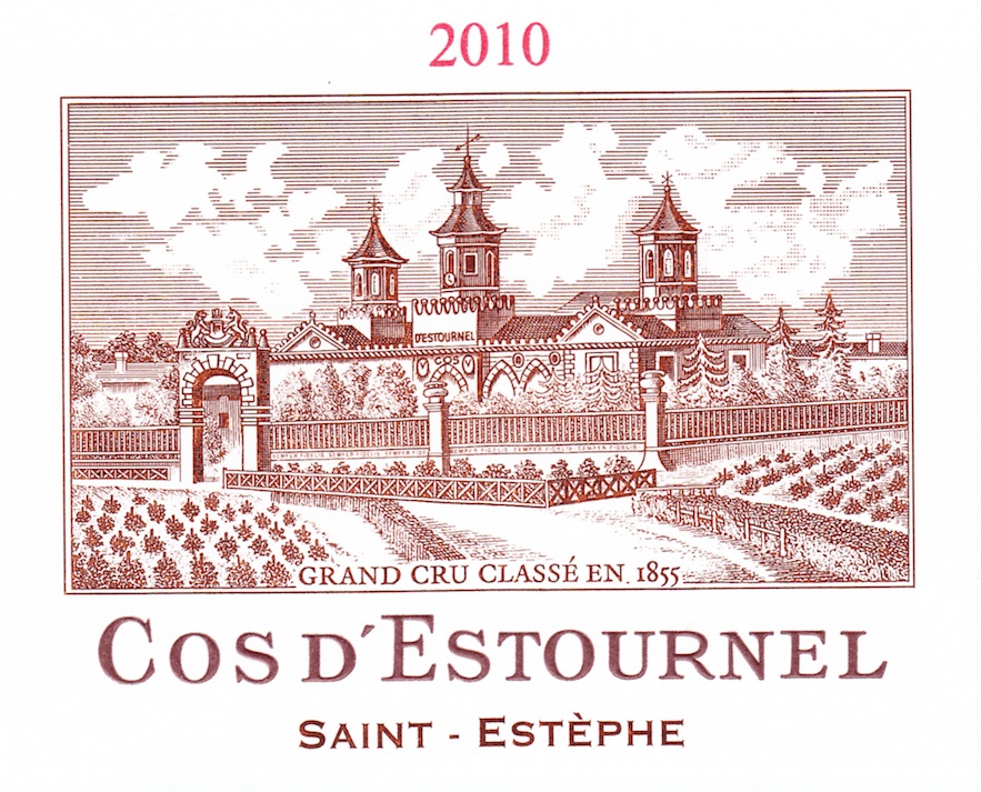 COS D'ESTOURNEL 2010 (From Bordeaux)
