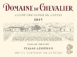 DOMAINE DE CHEVALIER 2015 (From Bordeaux)