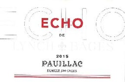 ECHO DE LYNCH BAGES 2015 (From Bordeaux)