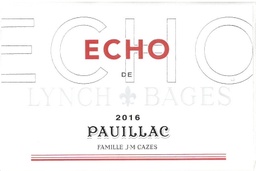 ECHO DE LYNCH BAGES 2016 (From Bordeaux)