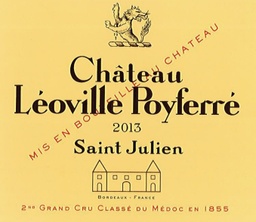 LEOVILLE POYFERRE 2013 (From Bordeaux)