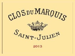 CLOS DU MARQUIS 2013 (From Bordeaux)