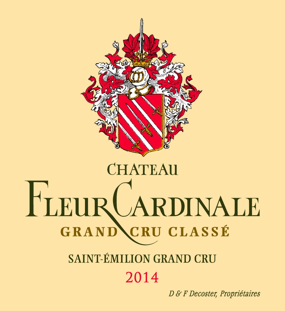 FLEUR CARDINALE 2014 (From Bordeaux)